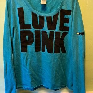 Beautiful Pink Victoria’s Secret Lightweight Sweatshirt